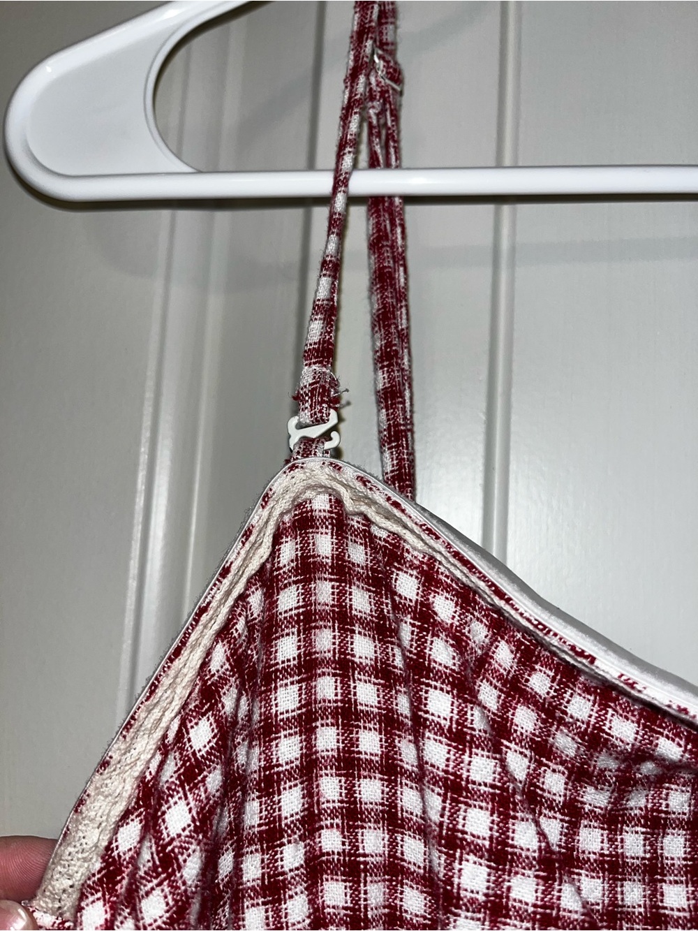 AEROPOSTALE- Red gingham mini dress - Picture 5 of 8